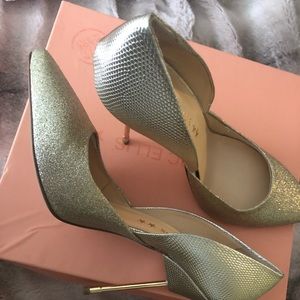 Silver and Gold shoes